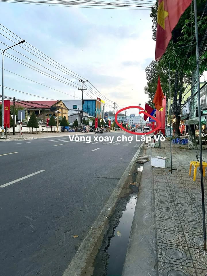 Cho thuê mặt bằng 80m² tại trung tâm Lấp Vò - Phù hợp kinh doanh, văn phòng!