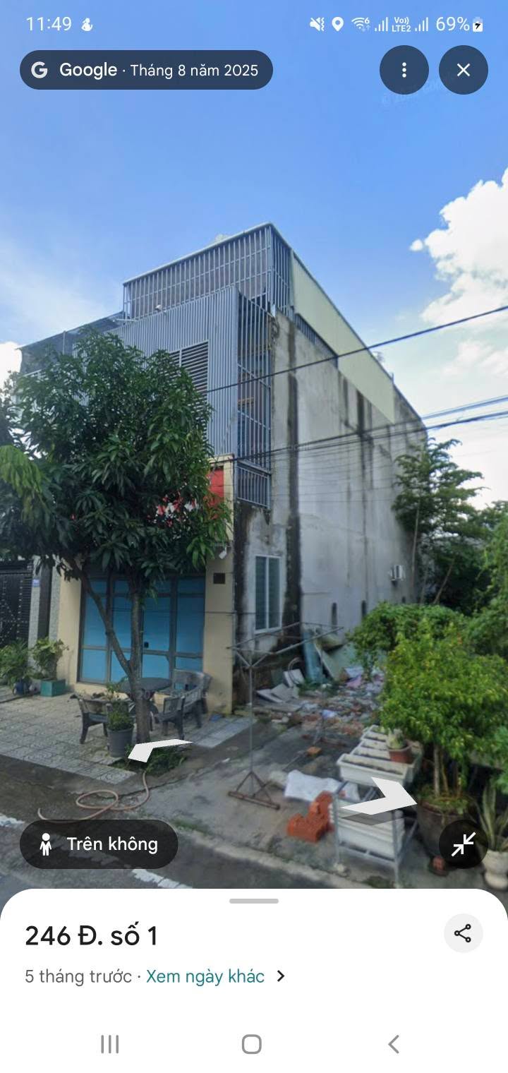 Nhà cho thuê 3 lầu tại Phường Chánh Mỹ, Thủ Dầu Một - Giá 10 triệu/tháng