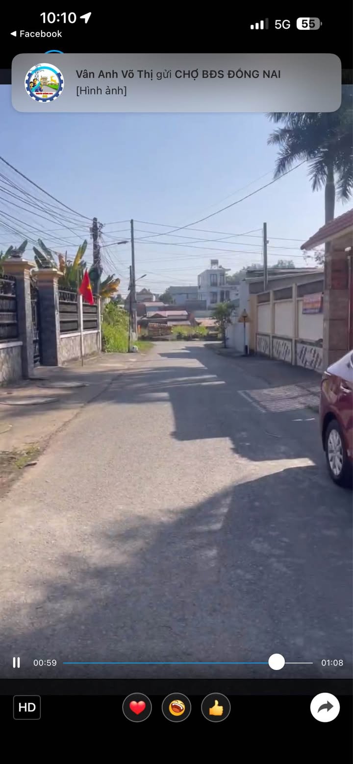 Bán đất + nhà trọ Khu Bộ Công An, P. Tam Phước 266m² giá 3.2 tỷ - Dòng tiền ổn định