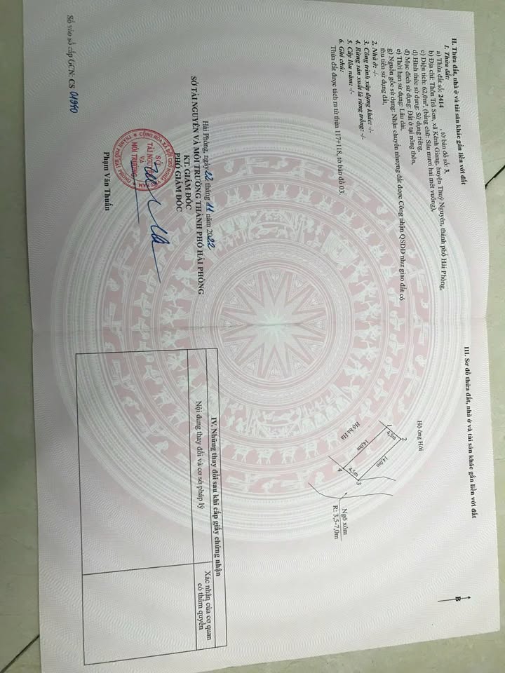 Lô đất 62m² tại Kênh Giang, Thủy Nguyên - Giá chỉ từ 700 triệu!