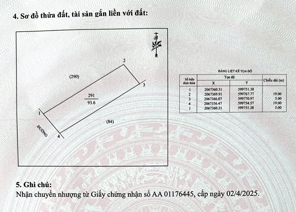 Đất nền Phùng Chí Kiên, Hưng Lộc 93m² giá 4.5 tỷ - Đường rộng ô tô tránh nhau