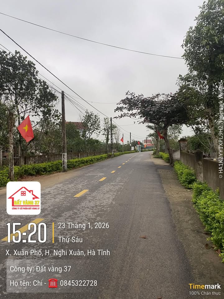 Đất thổ cư đẹp tại Xuân Phổ, 205m² giá 2 tỷ - Đầu tư sinh lời ngay!