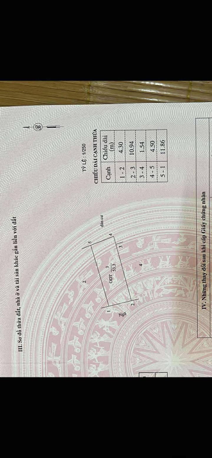 Đất nền ngõ Bái, Thành phố Nam Định 53m² giá chỉ 2.48 tỷ - Cơ hội đầu tư tuyệt vời!