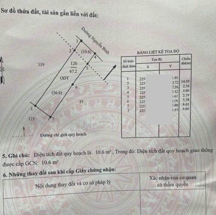 Đất nền mặt đường Nguyễn Bính, Nam Định 67m² - Sổ hồng chính chủ, thương lượng ngay!