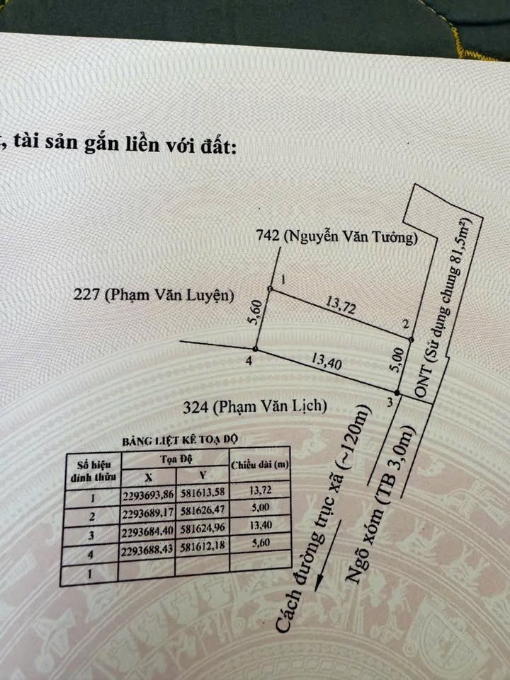 Đất nền Xã Khởi Nghĩa, Huyện Tiên Lãng 67m² giá 600 triệu - Cơ hội đầu tư hấp dẫn!