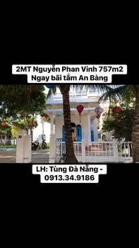 Đất nền 2MT Nguyễn Phan Vinh 757m² giá thỏa thuận - Tiềm năng đầu tư lớn!