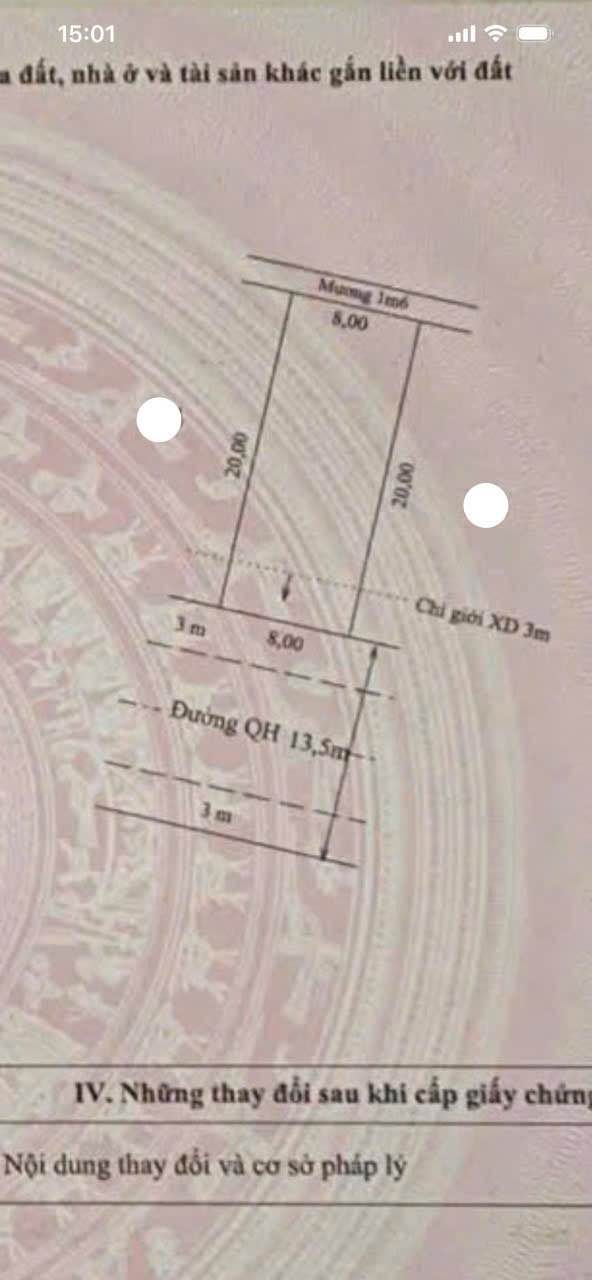 Đất nền tdc Lập An, xã Chân Mây-Lăng Cô 160m² giá 2 tỷ - Sổ đỏ chính chủ!