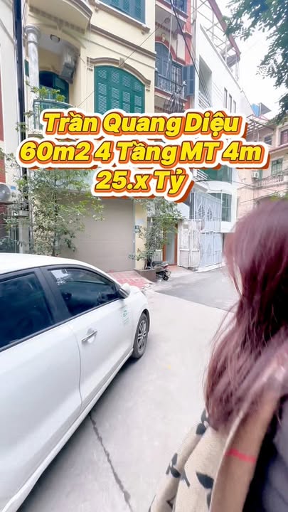 Nhà phố Trần Quang Diệu 60m² giá 25 tỷ - Phân lô ô tô, 2 mặt ngõ!