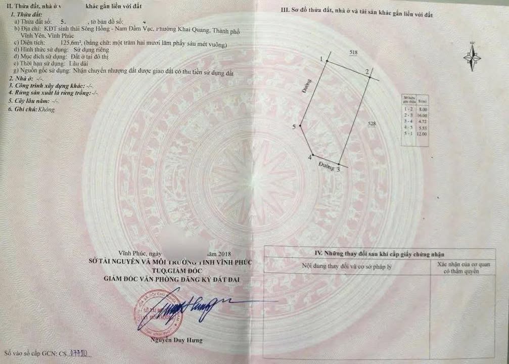 FrontHouse 2 mặt tiền khu đô thị Nam Đầm Vạc 125m² giá chỉ 5 tỷ - Cơ hội đầu tư hấp dẫn!