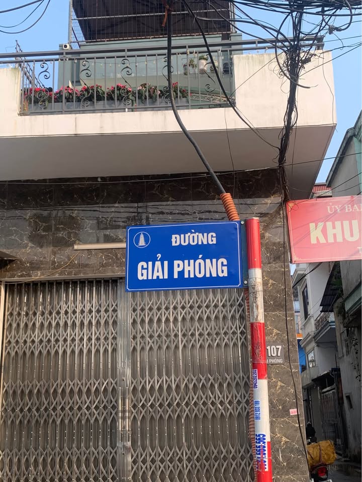 Nhà mặt đường Giải Phóng, Nam Định 64m² giá 9.5 tỷ - Kinh doanh sầm uất!