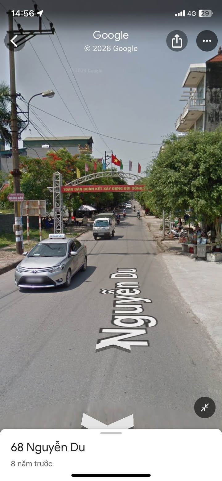 Đất nền đường Nguyễn Du, Phường Ninh Dương, 67.5m² - Vị trí kinh doanh sầm uất!