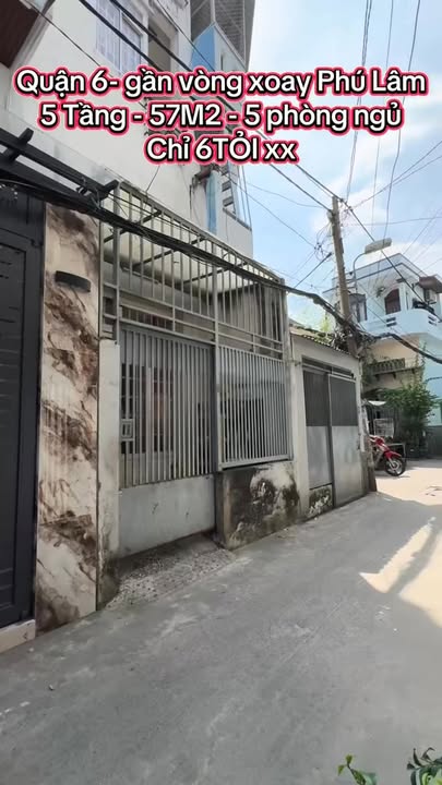 Townhouse Đường Tân Hòa Đông, Quận 6, 58m² giá 6.8 tỷ - Thiết kế hiện đại, không gian sống lý tưởng!