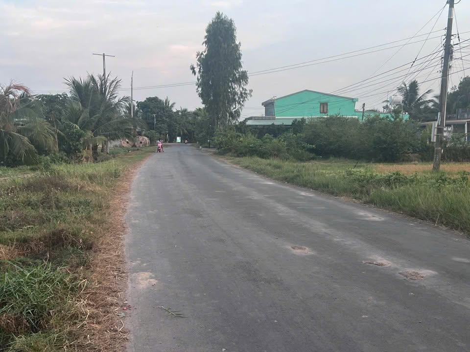 Lô đất thổ cư 300m² mặt tiền đường Nhựa, An Ninh Tây, Đức Hòa - Giá 2.65 tỷ, đầu tư sinh lời!