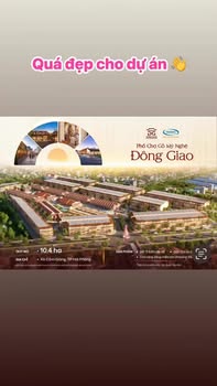 Dự án đất nền Chợ Đồ Gỗ Mỹ Nghệ Đông Giao 10.4ha - Nơi giao lưu kết nối!