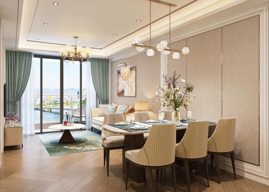 Căn hộ 2 phòng ngủ An Hải Bắc 73m² giá 6.9 tỷ - View sông Hàn cầu Rồng tuyệt đẹp!