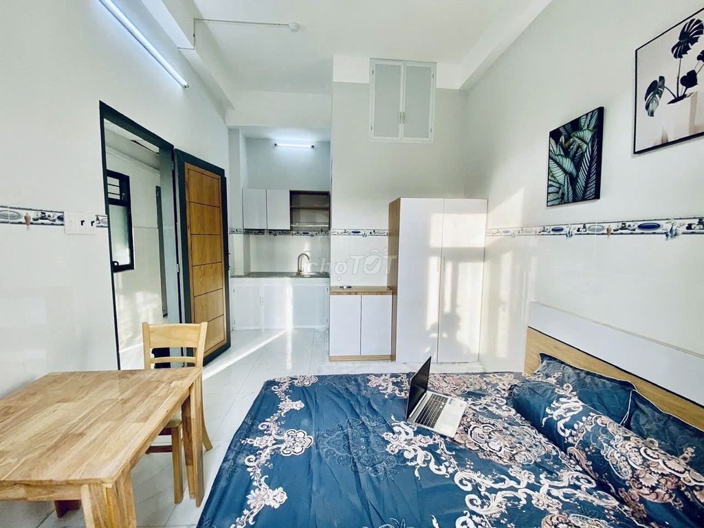Căn hộ studio Tân Bình 20m² giá 4 triệu - Full nội thất, thoáng sáng!