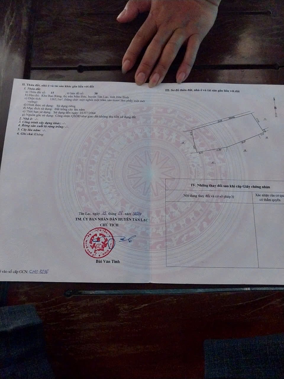 Đất Mãn Đức, Hòa Bình 1165m² giá chỉ 8 tỷ - Cơ hội đầu tư sinh lời hiếm có!