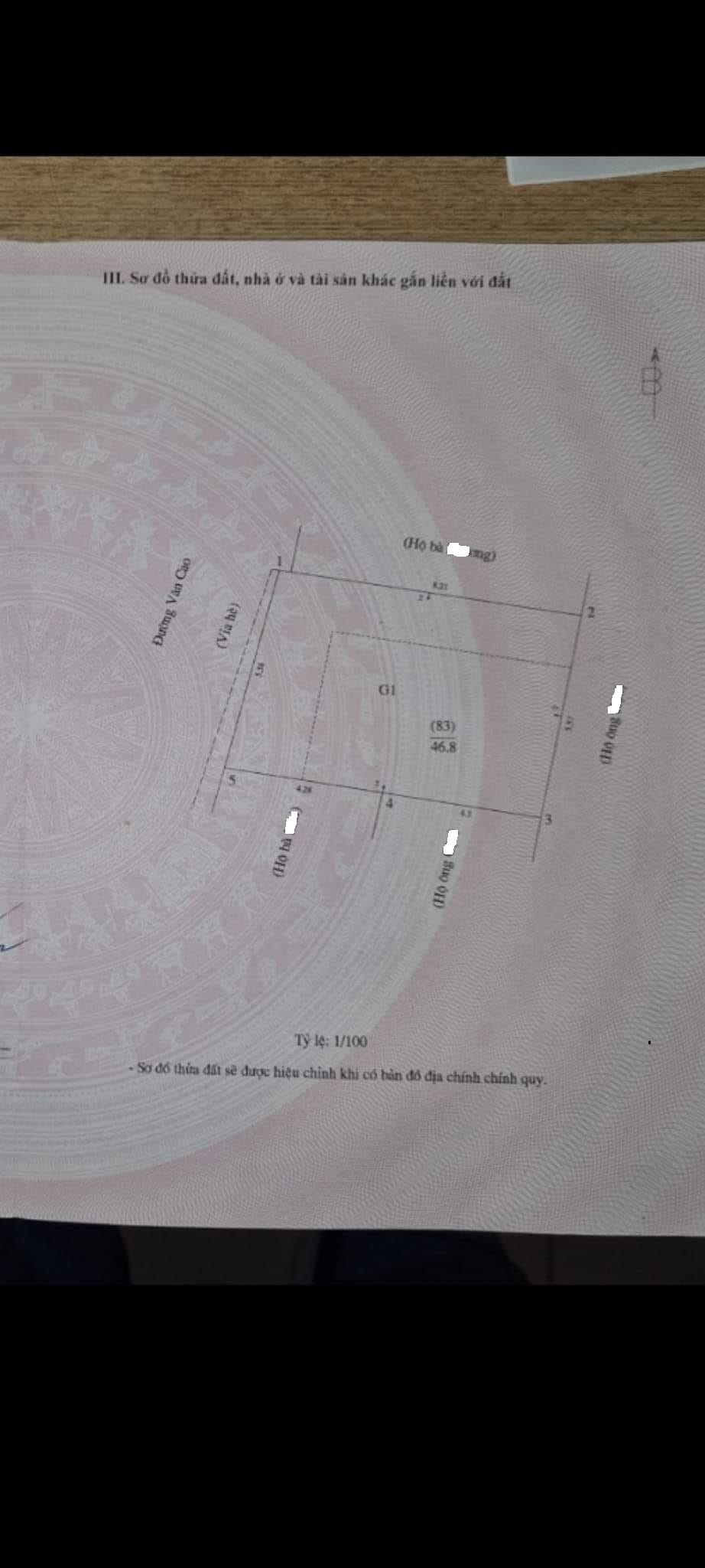 Bán nhà mặt phố Văn Cao, Ba Đình 47m² giá 39,5 tỷ - Kinh doanh đắc địa!