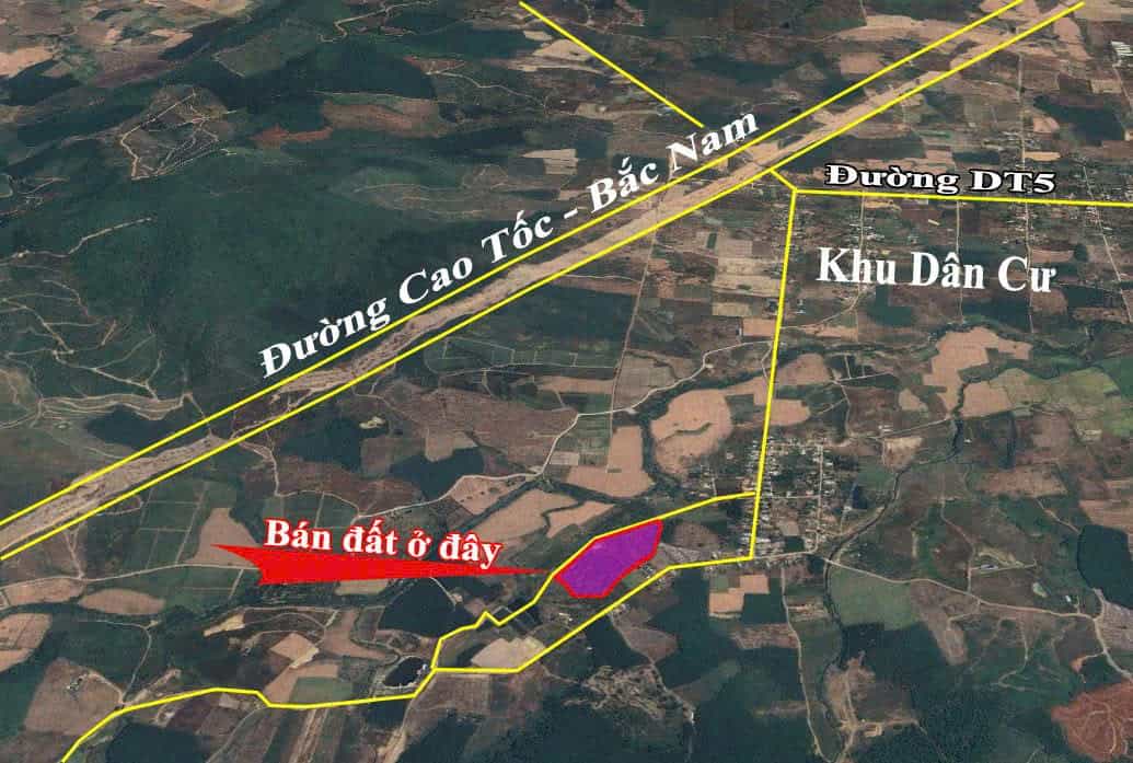 Đất 3,8ha Nam Ninh Hòa - Gần KDC, Đường DT5 - Tiềm năng đầu tư lớn!