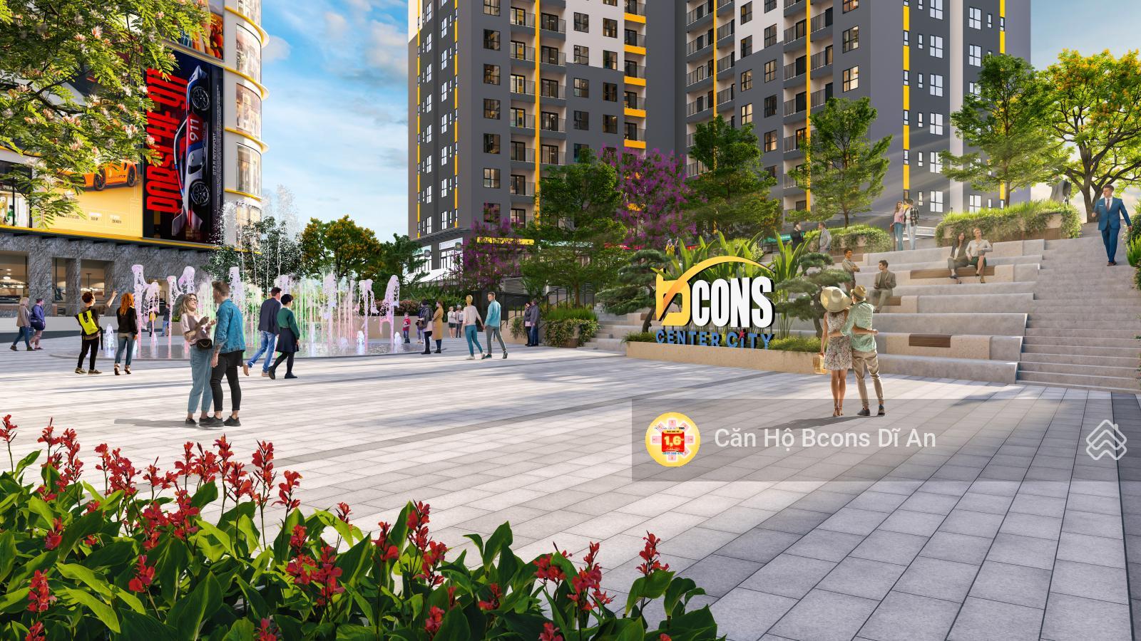 Căn hộ Bcons City Dĩ An 2PN từ 2,4 tỷ - Sẵn sàng vào ở ngay!