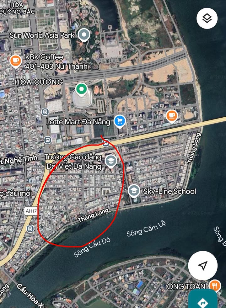 Nhà 3 tầng tại Đà Nẵng - 115m² giá 9.2 tỷ - Đầu tư sinh lời ngay cạnh toà 69 tầng!