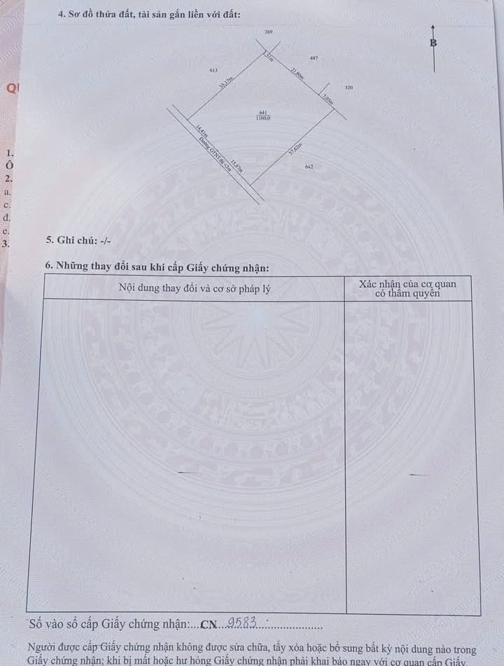 Đất nền 1100m² mặt tiền đường Đá Xanh - Giá chỉ 605.3 triệu, đầu tư sinh lời!