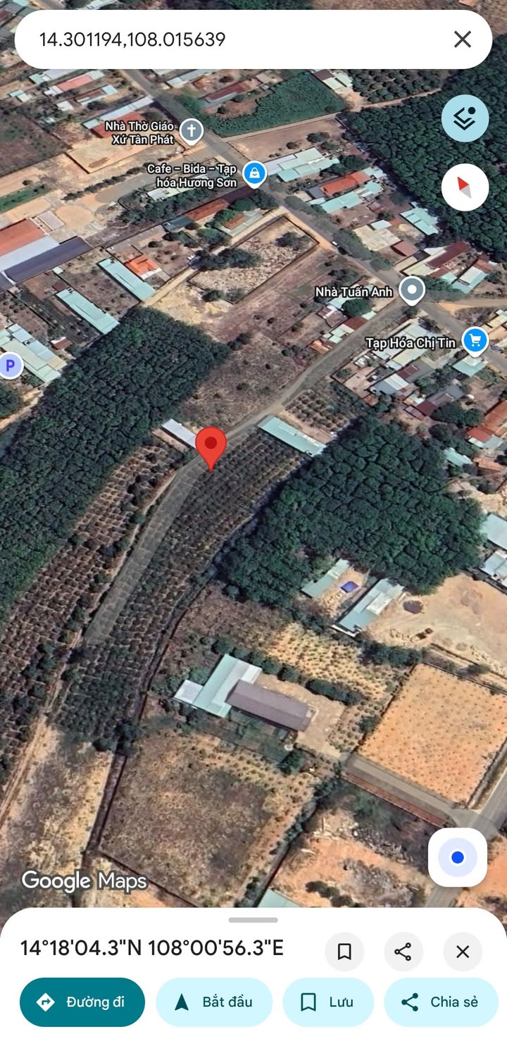 Lô đất thổ cư Chư Hreng - 464.2m², giá 600 triệu - Đầu tư sinh lời bền vững!