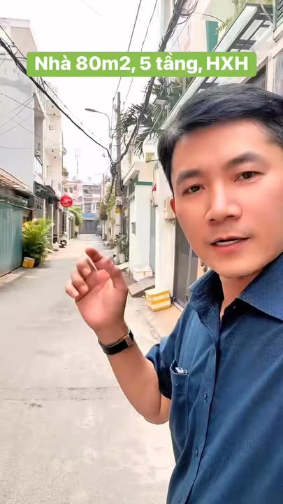 Nhà 5 tầng hẻm xe hơi Lê Văn Thọ 80m² giá 9 tỷ - Đầu tư sinh lời!