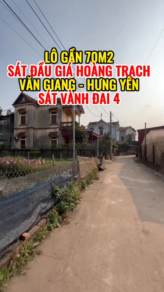 Đất nền Mễ Sở 69m² giá 3 tỷ - Vị trí vàng gần Vành đai 4!