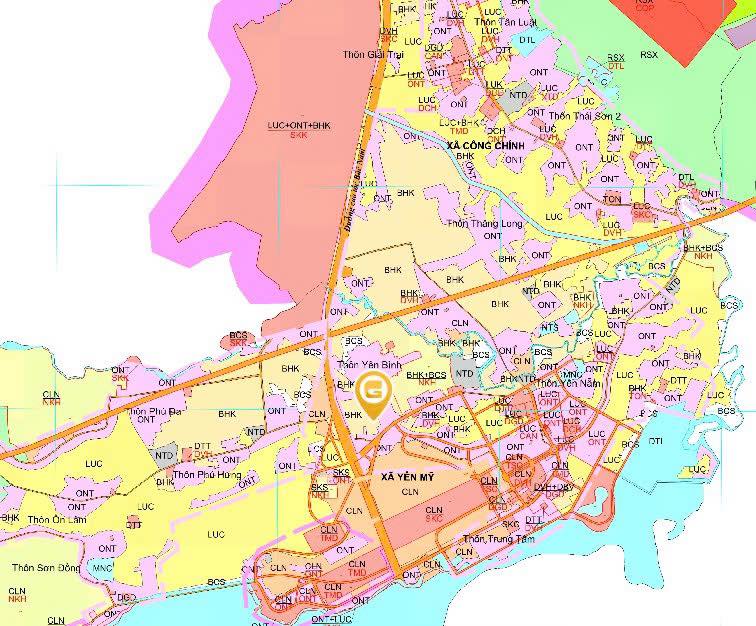 Đất nền Yên Mỹ, Nông Cống 1161m² giá thỏa thuận - Tiềm năng phát triển lớn!