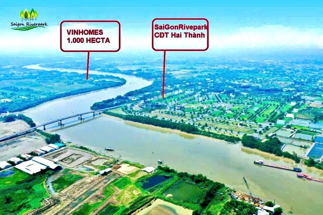 Đất nền Saigon River Park Cần Giuộc 100m² giá 2.4 tỷ - Kết nối thuận lợi!