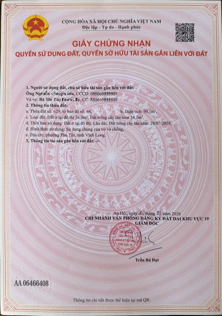 Đất nền Bến Xe Bến Tre 90m² giá 680 triệu - Không quy hoạch!