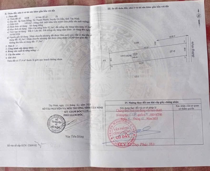 Đất thổ cư Xóm Đồng, Thanh Phước 150m² giá 599 triệu - Cơ hội đầu tư tuyệt vời!