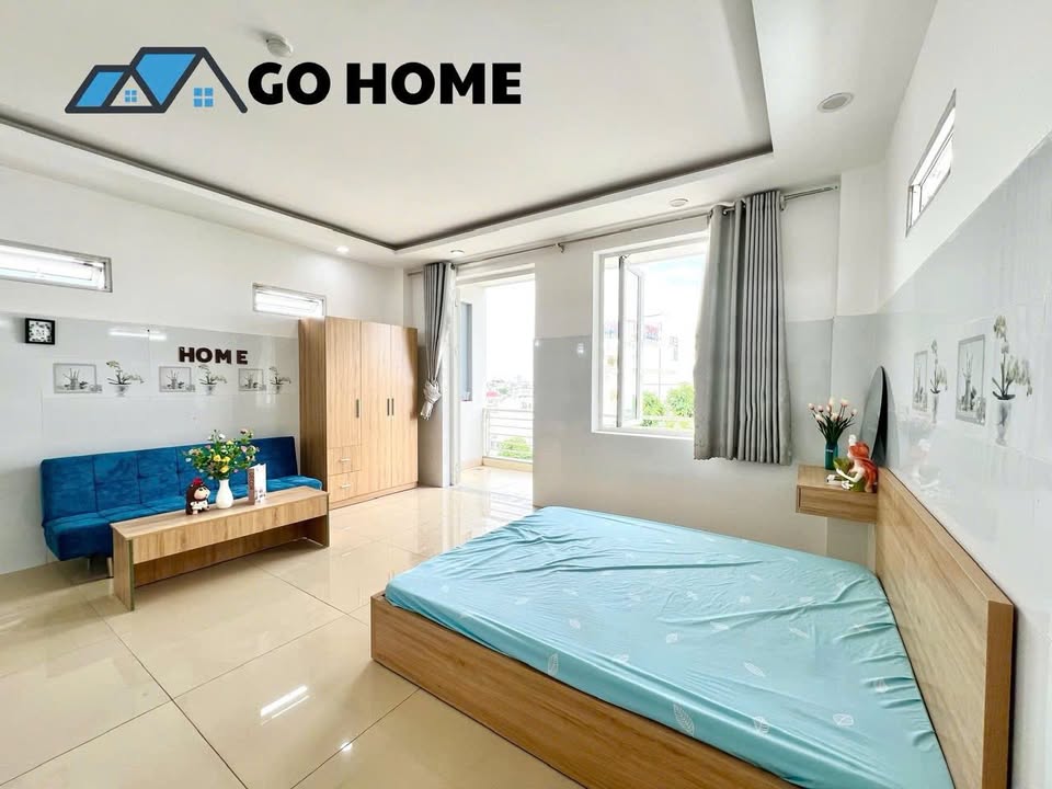 Studio Bancol cho thuê đường Lê Văn Thọ 30m² - Full nội thất, miễn phí xe
