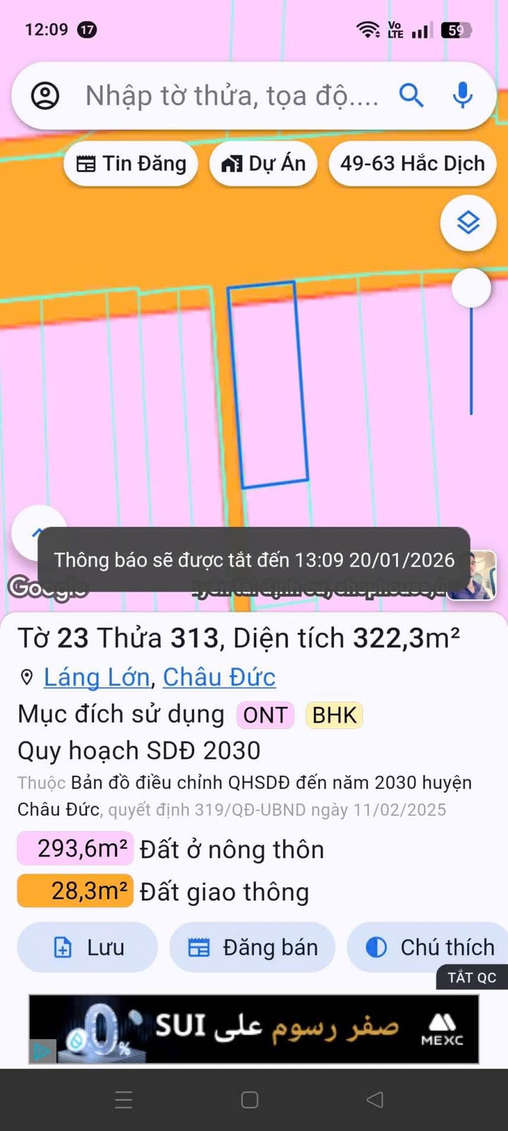 FrontHouse mặt tiền đường Mỹ Xuân - Ngãi Giao 310m² giá 2 tỷ - Đầu tư sinh lời ngay!