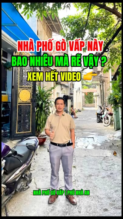 Nhà phố Gò Vấp 50m² giá thỏa thuận - Ô tô vào tận cửa, đầy đủ nội thất!