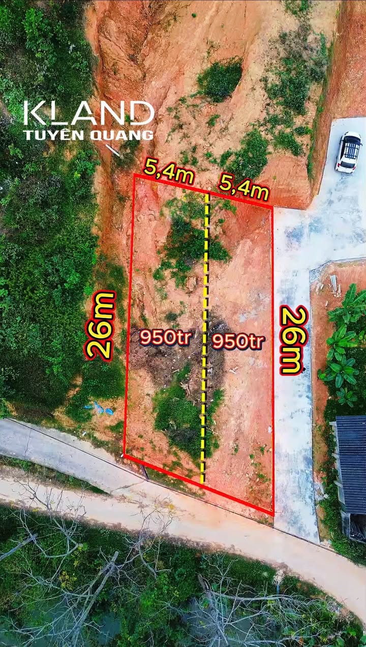 Đất thổ cư Kim Phú, Tuyên Quang 260m² giá chỉ 2 tỷ - Đầu tư sinh lời ngay!