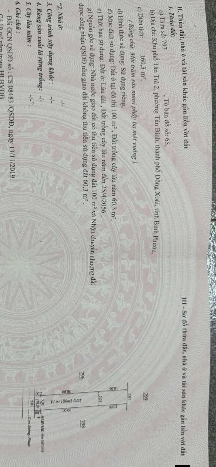 Đất nền Tân Bình 150m² giá 800 triệu - Đầu tư sinh lời ngay!