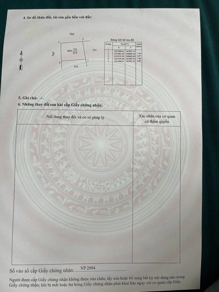 Đất nền đẹp xã Nam Hoa, huyện Nam Trực, 46m², giá 1 tỷ - Cơ hội đầu tư hấp dẫn!