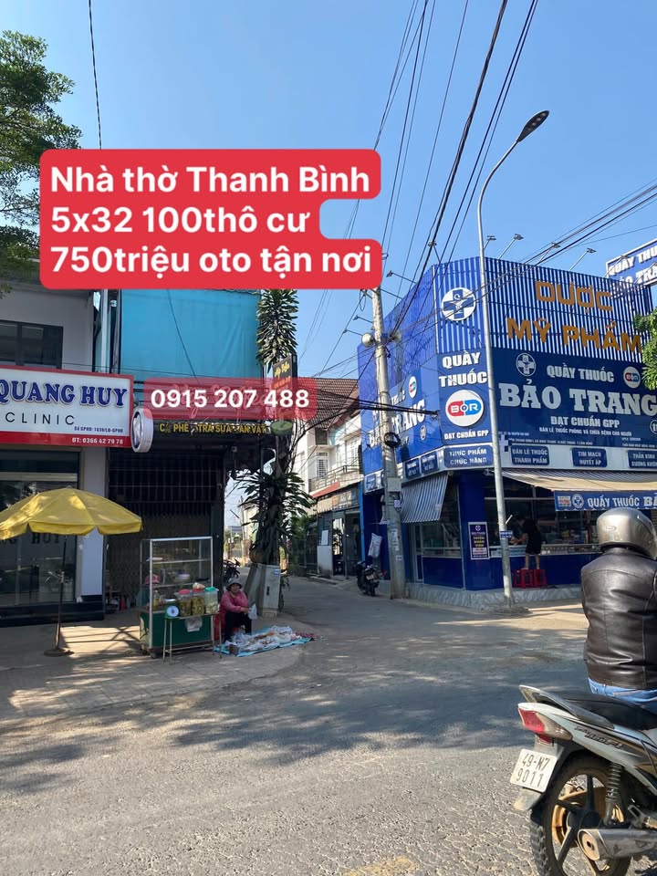 Đất thổ cư Thanh Bình 100m² giá 750 triệu - Đường ô tô vào tận nơi!