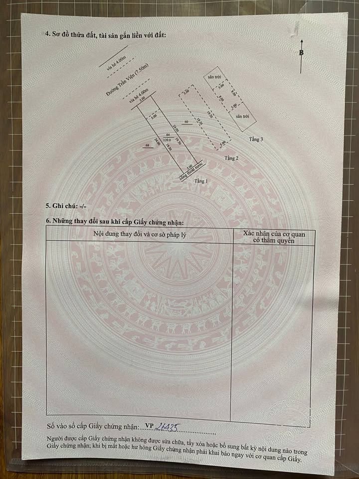 Nhà mặt tiền Đường Trần Viện 120m² giá 8.45 tỷ - Chính chủ, đầy đủ nội thất!