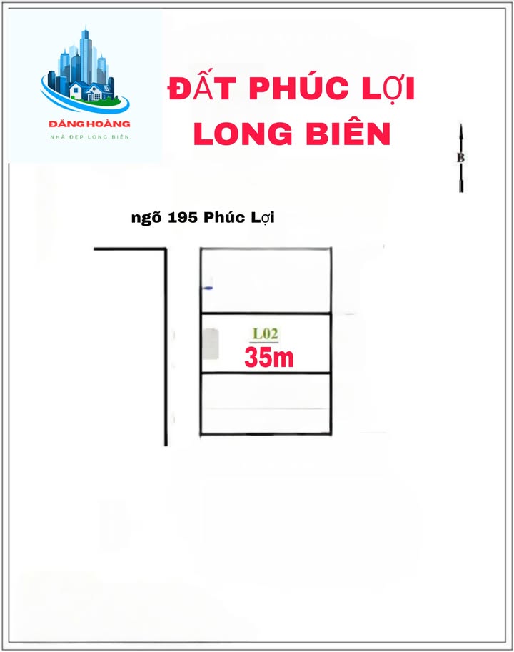 Đất nền Phúc Lợi Long Biên 35m² giá 5 tỷ - Vị trí đẹp, xây dựng ngay!
