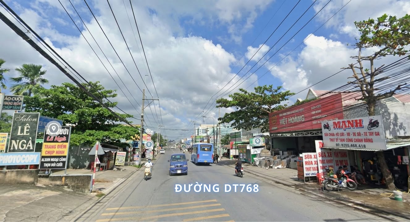 Nhà cấp 4 105m² đường DT768, xã Thạnh Phú, giá 820 triệu - Khu dân cư sầm uất!