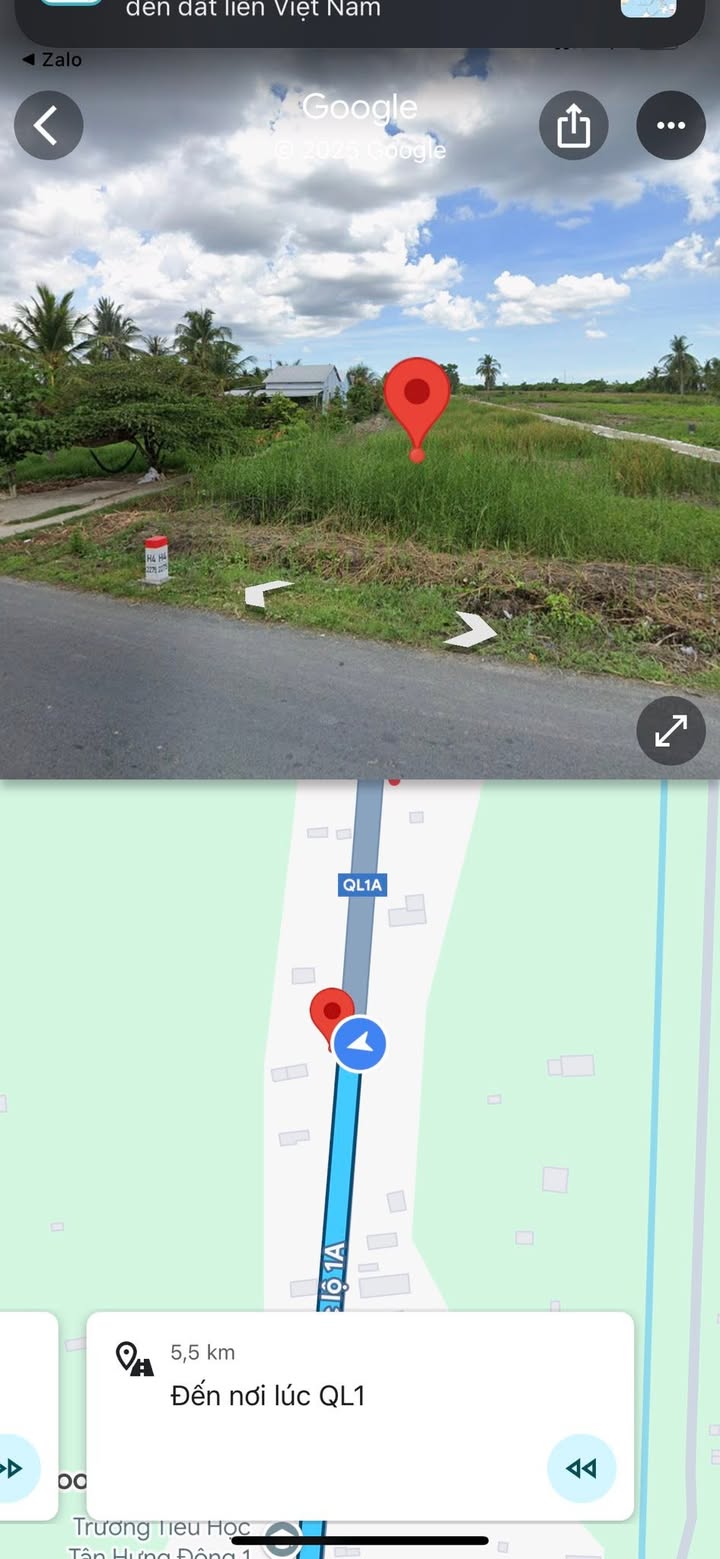 Đất thổ cư 108m² tại xã Tân Hưng Đông, Cái Nước giá 2 tỷ - Cơ hội đầu tư tuyệt vời!