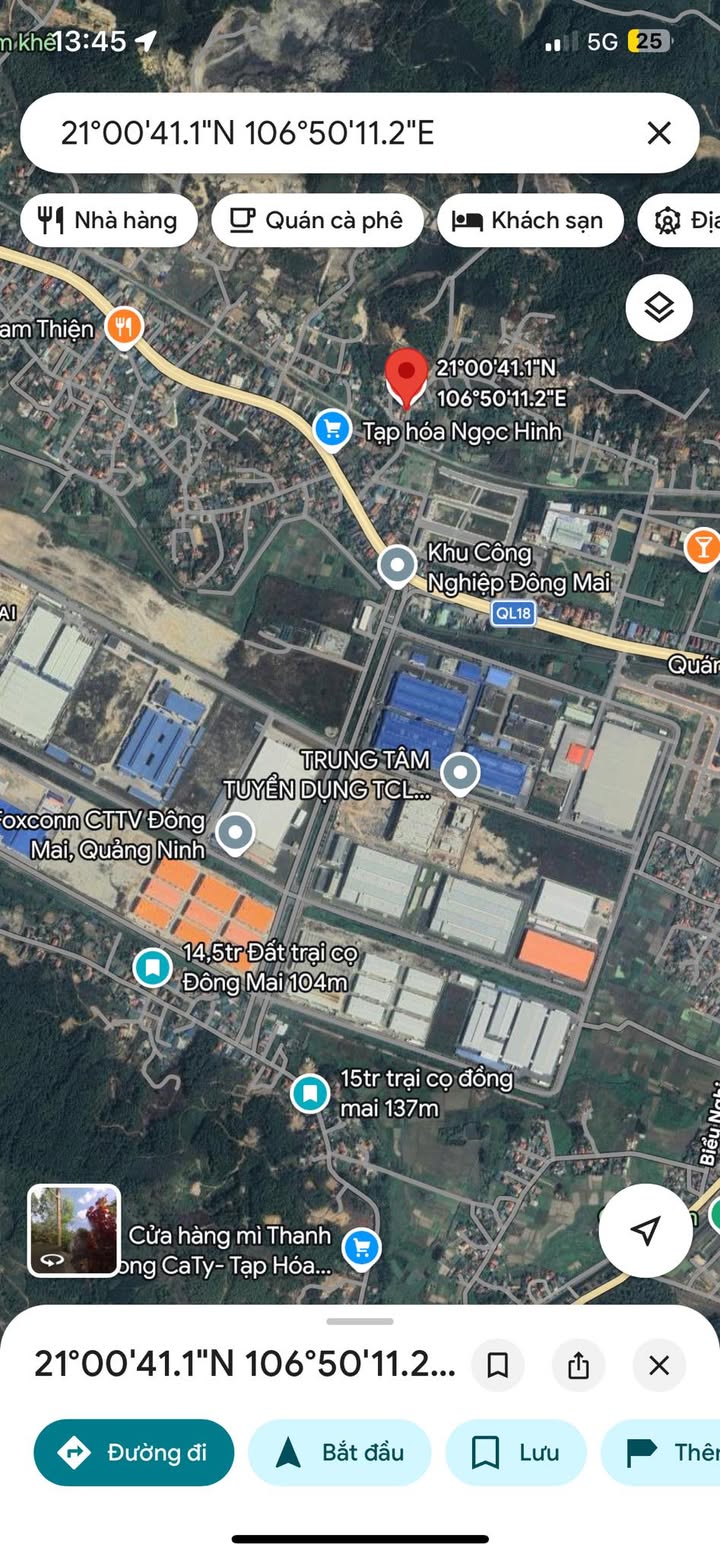 Đất nền Phường Đông Mai, Quảng Yên 122m² chỉ 1 tỷ - Cơ hội đầu tư hấp dẫn!