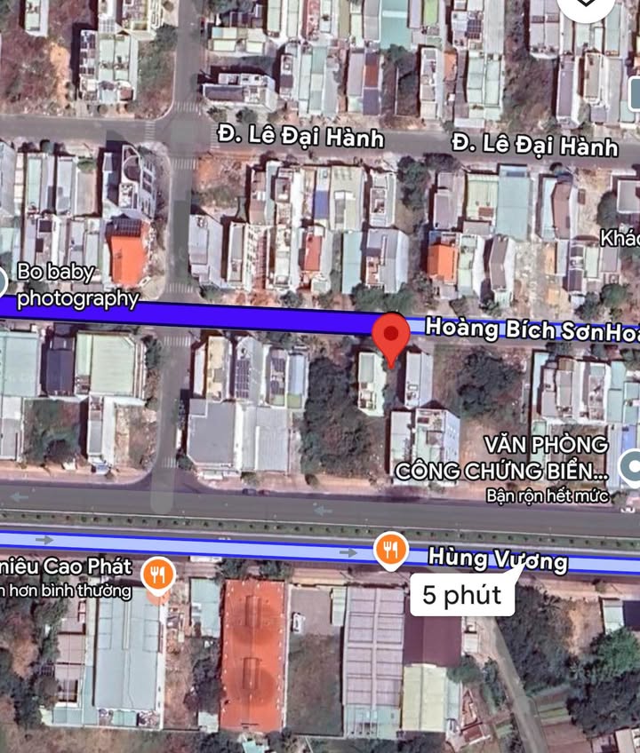 Đất nền đường Hoàng Bích Sơn Phan Thiết 100m² giá 3.85 tỷ - Đầu tư sinh lời ngay!