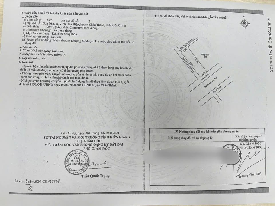 Đất nền KDC Cây Xăng Nam Hưng 90m² giá 800 triệu - Sổ hồng chính chủ