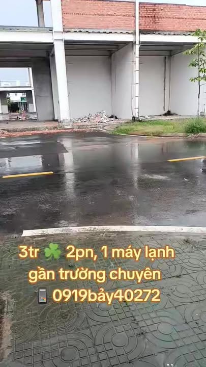 Nhà cho thuê Khu Hoàng Quân Trà Vinh 2PN giá chỉ 3 triệu - Căn góc thoáng mát!