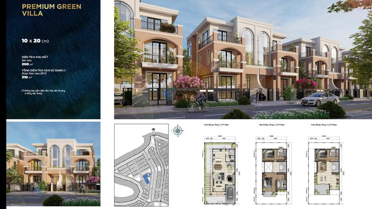 Biệt thự Townhouse Đảo Phượng Hoàng, Biên Hòa 200m² giá 11.9 tỷ - Không gian sống lý tưởng!