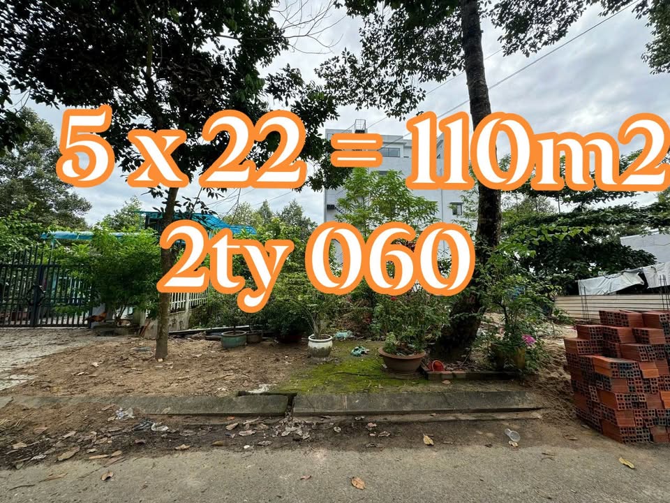 Đất nền KDC Ngân Thuận (Kita) 110m² giá 2.6 tỷ - Vị trí đẹp sát công viên!